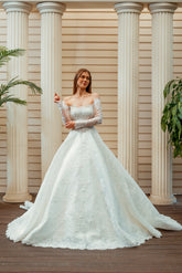 Fransız Kordeneli A Kesim Gelinlik