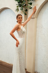 Demontlu Balık Gelinlik