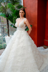 Drapeli A Kesim Gelinlik